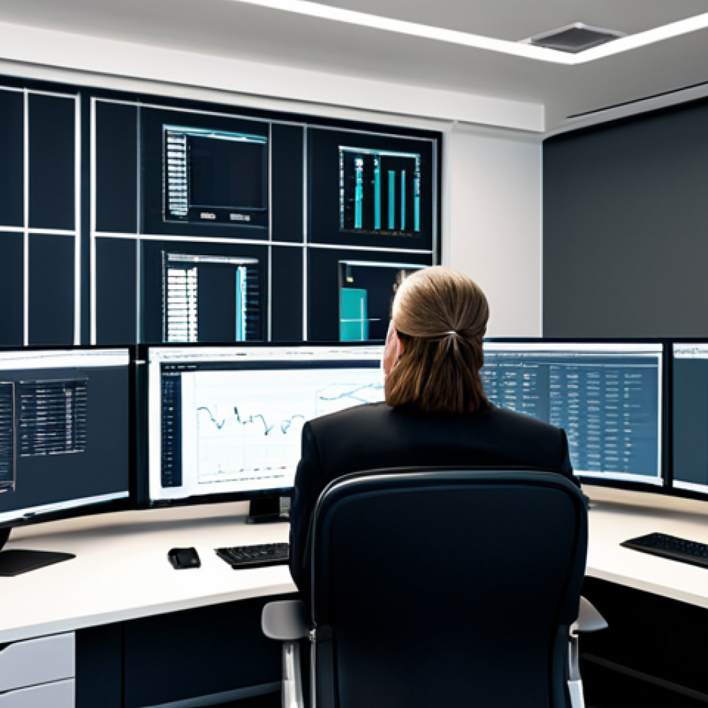 보험계리사와 보험금 지급 프로세스 - **

"A diverse team of actuaries in a modern office setting, analyzing data on large monitors, fully...