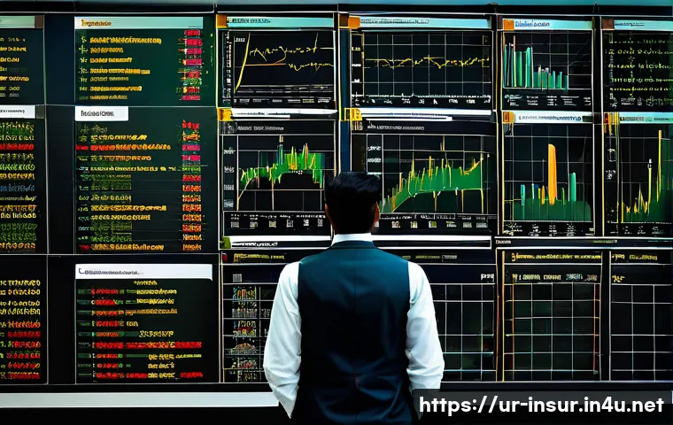 보험계리사 취업 준비 가이드 - A professional insurance actuary of South Asian descent, wearing formal business attire with a subtl...