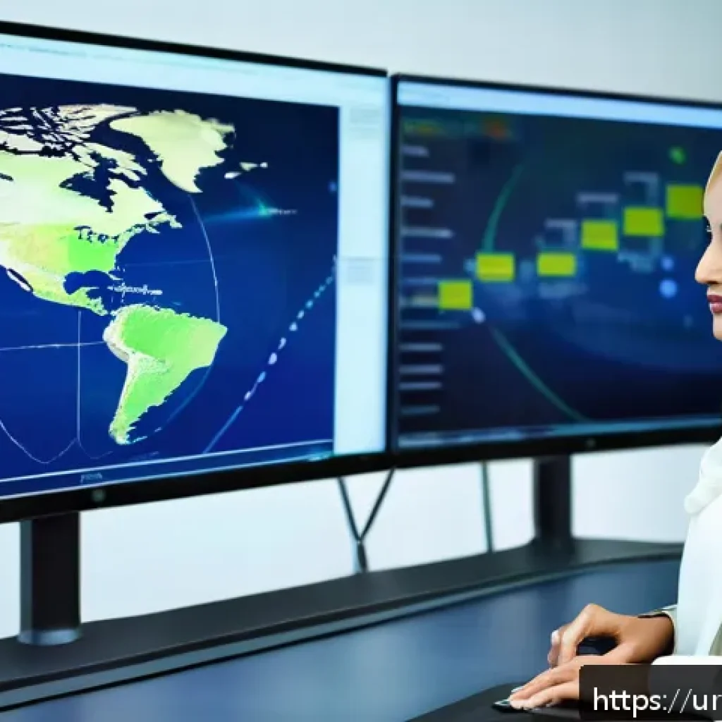 보험계리사와 인슈어테크 사례 - A modern insurance office scene in Karachi, Pakistan, showcasing actuaries using advanced data analy...